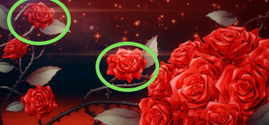 ウィッチローズ（Which Roses）の偶数設定示唆ボーナス終了画面