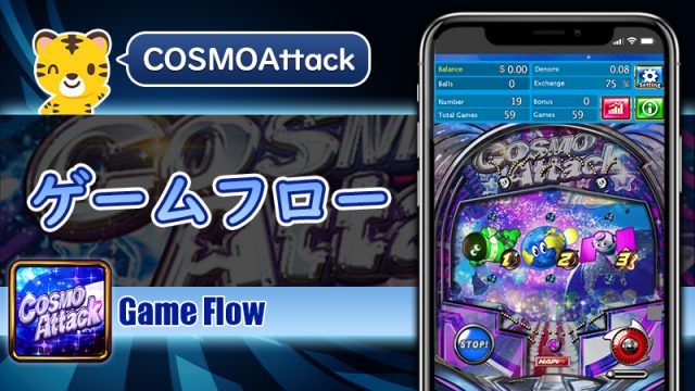 ゲームフロー：コスモアタック（Cosmo Attack）