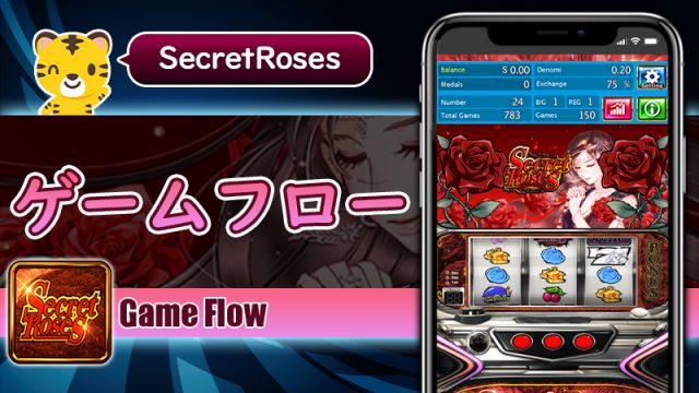 ゲームフロー：シークレットローズ（Secret Roses）